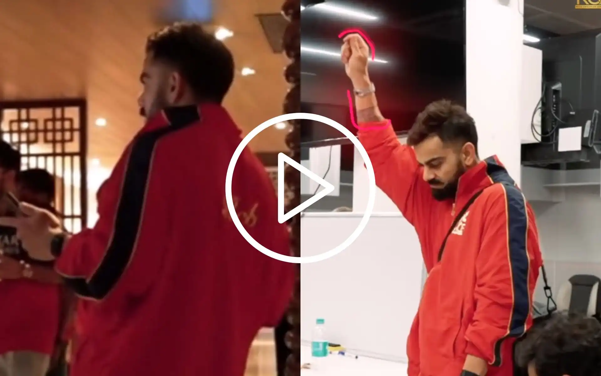 [Watch] Virat Kohli And RCB Players Groove In Celebration After Thrashing CSK